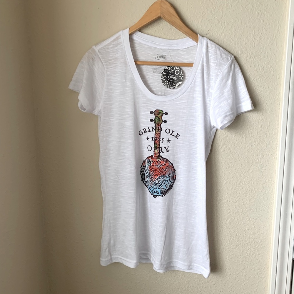 Grand Ole Opry tee in white